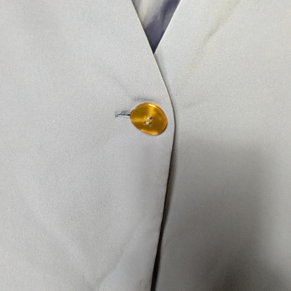 Jason Wu 1 Button Lavender Long Vest S - Picture 6 of 9